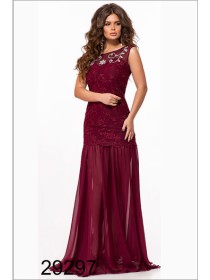 Вечірня сукня  в підлогу без рукавів